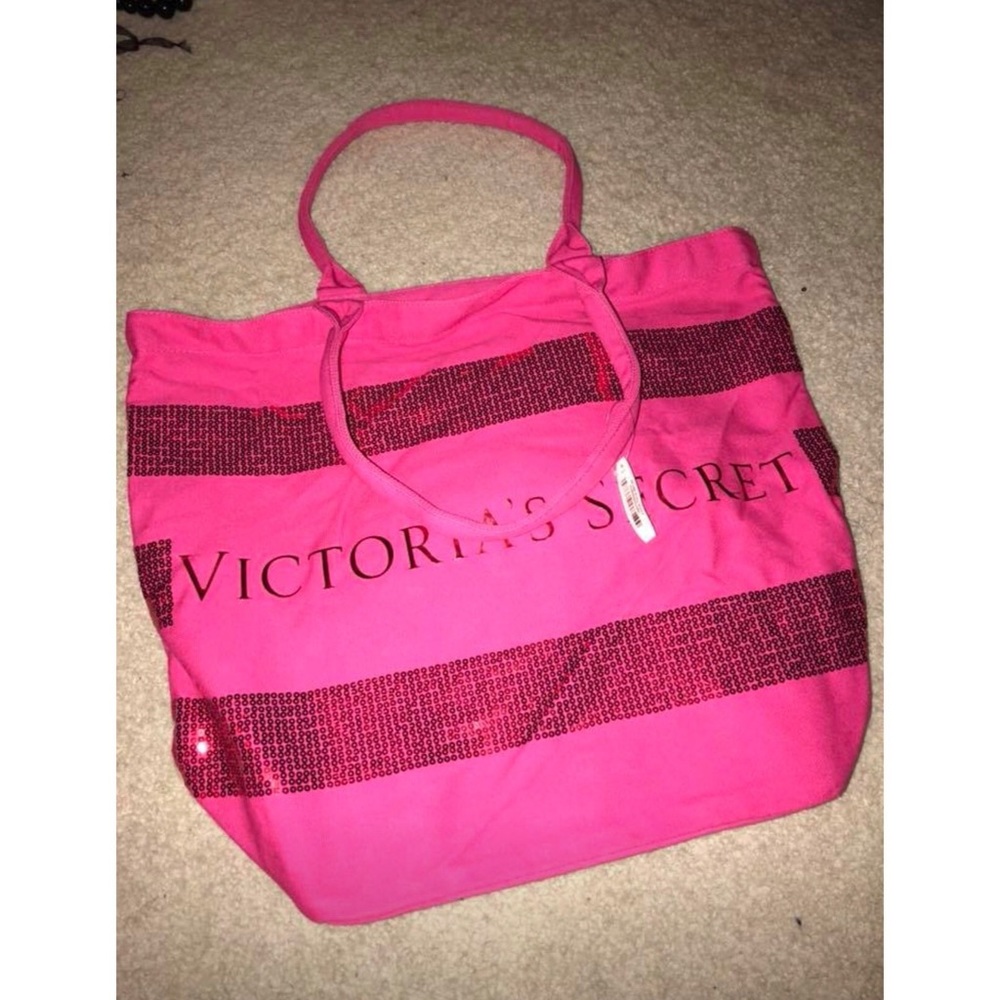 Two Victoria secret totes